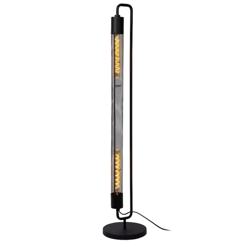 Lampa podłogowa stojąca CALIXT Czarny 2xE27 Lucide 05733/02/30 | 5411212051493 noxbox lampynox www.lampynox.pl