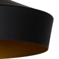 Lampa sufitowa CARDIFF Czarny śr. 40cm. E27 IP21 Lucide 30187/40/30 | 5411212302830 noxbox lampynox www.lampynox.pl