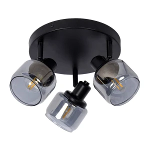 BJORN Czarny Ø39cm 3xE14 Spot