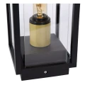 Lampa zewnętrzna stojąca LAURENS czarny wys. 50cm E27 IP54 Lucide 27805/50/30 | 5411212272072 noxbox lampynox www.lampynox.pl