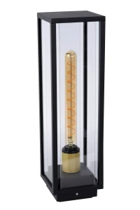 LAURENS czarny wys. 50cm E27 IP54 Lampa zewnętrzna stojąca