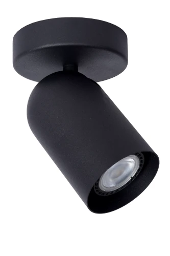 Spot PUNCH czarny GU10 Lucide 13958/01/30 | 5411212134318 noxbox lampynox www.lampynox.pl