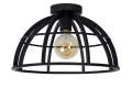 Lampa sufitowa DIKRA czarna Ø 40cm E27 Lucide 76164/40/30 | 5411212761033 noxbox lampynox www.lampynox.pl