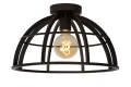 Lampa sufitowa DIKRA czarna Ø 40cm E27 Lucide 76164/40/30 | 5411212761033 noxbox lampynox www.lampynox.pl