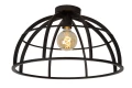 Lampa sufitowa DIKRA czarna Ø 50cm E27 Lucide 76164/50/30 | 5411212761040 noxbox lampynox www.lampynox.pl