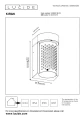 Kinkiet zewnętrzny KIRAN złoty mat | mosiądz | czarny LED 10W 2700K IP65 Lucide 45800/10/02 | 5411212452115 noxbox lampynox www.lampynox.pl