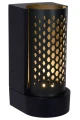 Kinkiet zewnętrzny KIRAN czarny LED 10W 2700K IP65 Lucide 45800/10/30 | 5411212452122 noxbox lampynox www.lampynox.pl