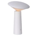 Lampka stołowa zewnętrzna ściemnialna JIVE biały Ø 13,9cm LED Dim 4W 2800-6500K IP44 Lucide 02807/04/31 | 5411212021977 noxbox lampynox www.lampynox.pl