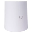 Lampka stołowa zewnętrzna ściemnialna JIVE biały Ø 13,9cm LED Dim 4W 2800-6500K IP44 Lucide 02807/04/31 | 5411212021977 noxbox lampynox www.lampynox.pl