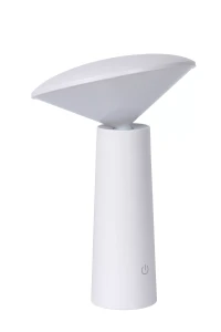 JIVE biały Ø 13,9cm LED Dim 4W 2800-6500K IP44 Lampka stołowa zewnętrzna ściemnialna