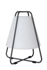 PYRAMID antracyt LED Dim 2W 2700K IP54 Lampka stołowa zewnętrzna ściemnialna