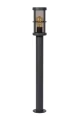Lampa zewnętrzna stojąca NAVI antracyt wys. 90cm. E27 IP54 Lucide 27802/90/29 | 5411212271983 noxbox lampynox www.lampynox.pl