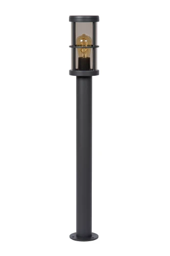 Lampa zewnętrzna stojąca NAVI antracyt wys. 90cm. E27 IP54 Lucide 27802/90/29 | 5411212271983 noxbox lampynox www.lampynox.pl