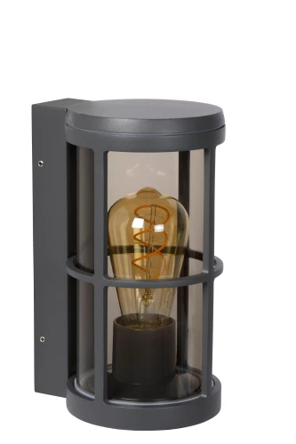 Kinkiet zewnętrzny NAVI antracyt E27 IP54 Lucide 27802/01/29 | 5411212271976 noxbox lampynox www.lampynox.pl