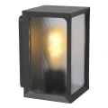 Kinkiet zewnętrzny CAGE antracyt E27 IP44 Lucide 27804/01/29 | 5411212272003 noxbox lampynox www.lampynox.pl