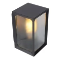 Kinkiet zewnętrzny CAGE antracyt E27 IP44 Lucide 27804/01/29 | 5411212272003 noxbox lampynox www.lampynox.pl