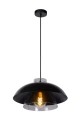 Lampa wisząca AVONMORE czarny Ø 40cm E27 Lucide 10411/40/30 | 5411212105578 noxbox lampynox www.lampynox.pl