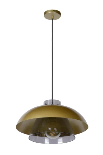Lampa wisząca AVONMORE matowe złoto | mosiądz Ø 40cm E27 Lucide 10411/40/02 | 5411212105561 noxbox lampynox www.lampynox.pl