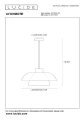 Lampa wisząca AVONMORE matowe złoto | mosiądz Ø 40cm E27 Lucide 10411/40/02 | 5411212105561 noxbox lampynox www.lampynox.pl