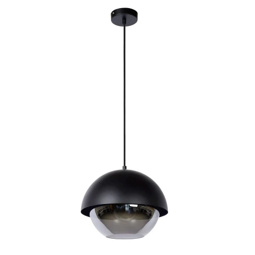 Lampa wisząca COOPER czarny Ø 30cm E27 Lucide 10410/20/30 | 5411212105592 noxbox lampynox www.lampynox.pl