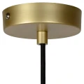 Lampa wisząca COOPER matowe złoto | mosiądz Ø 30cm E27 Lucide 10410/20/02 | 5411212105585 noxbox lampynox www.lampynox.pl