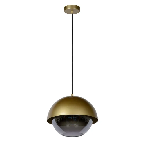 Lampa wisząca COOPER matowe złoto | mosiądz Ø 30cm E27 Lucide 10410/20/02 | 5411212105585 noxbox lampynox www.lampynox.pl