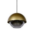 Lampa wisząca COOPER matowe złoto | mosiądz Ø 30cm E27 Lucide 10410/20/02 | 5411212105585 noxbox lampynox www.lampynox.pl