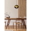 Lampa wisząca COOPER matowe złoto | mosiądz Ø 30cm E27 Lucide 10410/20/02 | 5411212105585 noxbox lampynox www.lampynox.pl
