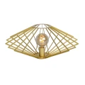 Lampa stołowa DIAMOND Matowe Złoto-Mosiądz śr.52cm. E27 Lucide 73507/52/02 | 5411212730497 noxbox lampynox www.lampynox.pl