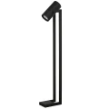 Lampa podłogowa ściemnialna DOME Czarna LED Dim. CRI>95 2x12W 2200K 2xES111 Lucide 23731/24/30 | 5411212234346 noxbox lampynox www.lampynox.pl