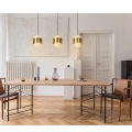 Potrójna lampa wisząca FIRMIN Matowe Złoto | Mosiądz 3xE27 Lucide 45497/03/02 | 5411212451996 noxbox lampynox www.lampynox.pl