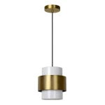 FIRMIN Matowe Złoto | Mosiądz śr.20cm E27 Lampa wisząca