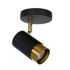 FLORIS Czarny | Matowe złoto | Mosiądz GU10 Spot