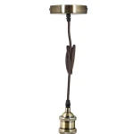 OXY OPRWKA Antique Lampholder with Canopy  E40