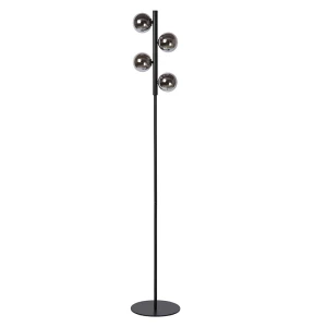 TYCHO Czarna 4xG9 Lampa podłogowa Lucide 45774/04/30