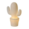 Lampka dekoracyjna stołowa LED CACTUS Biały LUCIDE 135130131  5411212133502 lampynox noxbox www.lampynox.pl 2.jpg