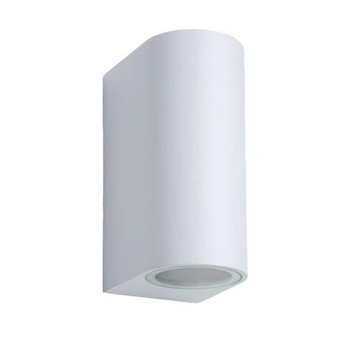Kinkiet zewnętrzny 2x5W ZORA-LED Biały LUCIDE 228611031  5411212221070 lampynox noxbox www.lampynox.pl 1.jpg