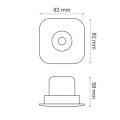 oprawa podtynkowa MEZO SQ 6W 525lm 3000K czarna OXYLED M15010036W 3K czarny  5902701451974 lampynox noxbox www.lampynox.pl 3.jpg