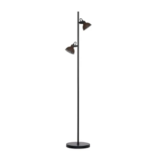 DAMIAN Rustykalny brąz GU10 Lampa podłogowa Lucide 45773/02/97