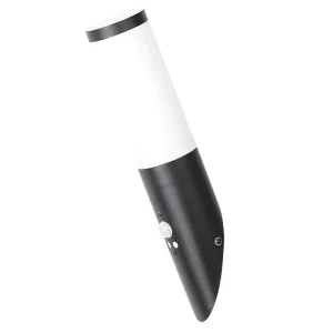 Black torch kinkiet zewnętrzny z czujnikiem ruchu i zmierzchu Rabalux 8146