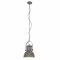 Lampa wisząca SALFORD Szara E27 śr. 23cm. Brilliant 93590/70 | 4004353240454 noxbox lampynox www.lampynox.pl