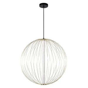 CARBONY Brąz Lampa wisząca LED 10W 2700K LUCIDE 20414/60/01