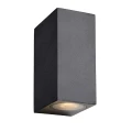 Kinkiet zewnętrzny 2x5W ZORA-LED Czarny LUCIDE 228601030  5411212221025 lampynox noxbox www.lampynox.pl 2.jpg