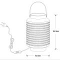 Lampka stołowa JAMILA Szara E14 Lucide 135260136  5411212133960 lampynox noxbox www.lampynox.pl 6.jpg