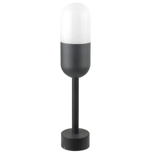 Lampa ogrodowa stojąca HORTEN Czarny wys. 44cm. E27 IP44 Polux 314154  5901508314154 noxbox lampynox www.lampynox.pl 1.jpg