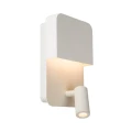 Kinkiet snake LED 5W z gniazdem USB BOXER Biały LUCIDE 792000831  5411212791542 lampynox noxbox www.lampynox.pl 4.jpg