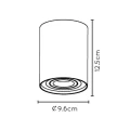 Downlight regulowany TUBE Złoty mat GU10 Lucide 229520102  5411212221483 lampynox noxbox www.lampynox.pl 3.jpg