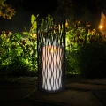 Latarenka bateryjna NYBORG XL Led czarna wys. 35cm. IP44 2xAA metal Polux 313294  5901508313294 noxbox lampynox www.lampynox.pl 5.jpg