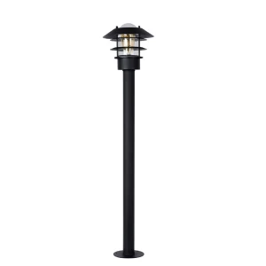 ZICO Czarna lampa zewnętrzna stojąca wys. 100cm LUCIDE 11874/99/30