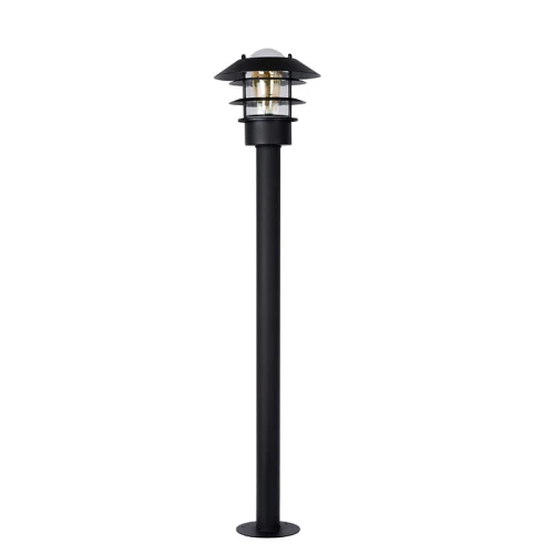 Lampa zewnętrzna stojąca wys. 100cm ZICO Czarna LUCIDE 118749930 5411212114815 lampynox noxbox www.lampynox.pl 1.jpg